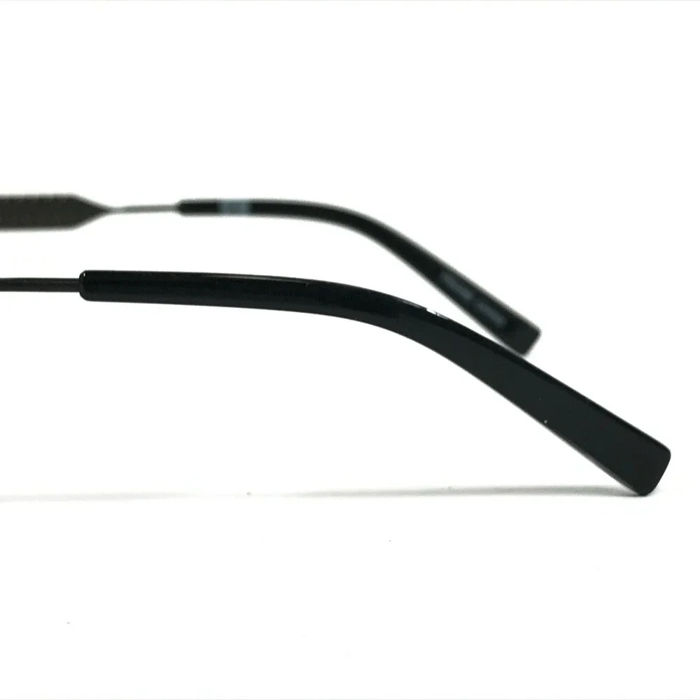 Converse Kids Eyeglasses Frames K102 BLACK Rectangular Square Wire Rim 46-16-130